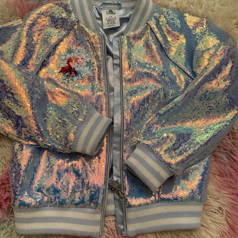 Disney frozen varsity jacket
